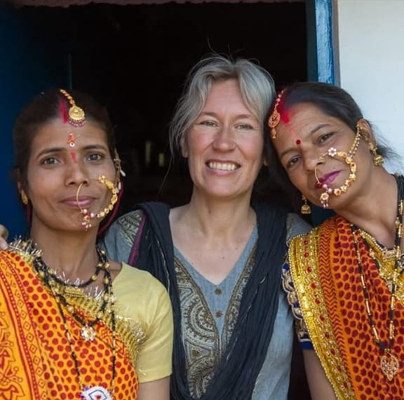 Maarit Binetru, alias Manisha, participe à la conception des programmes Secret India Tours