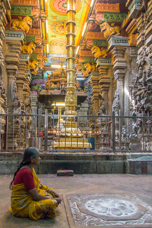 Backwaters du Kerala au crépuscule